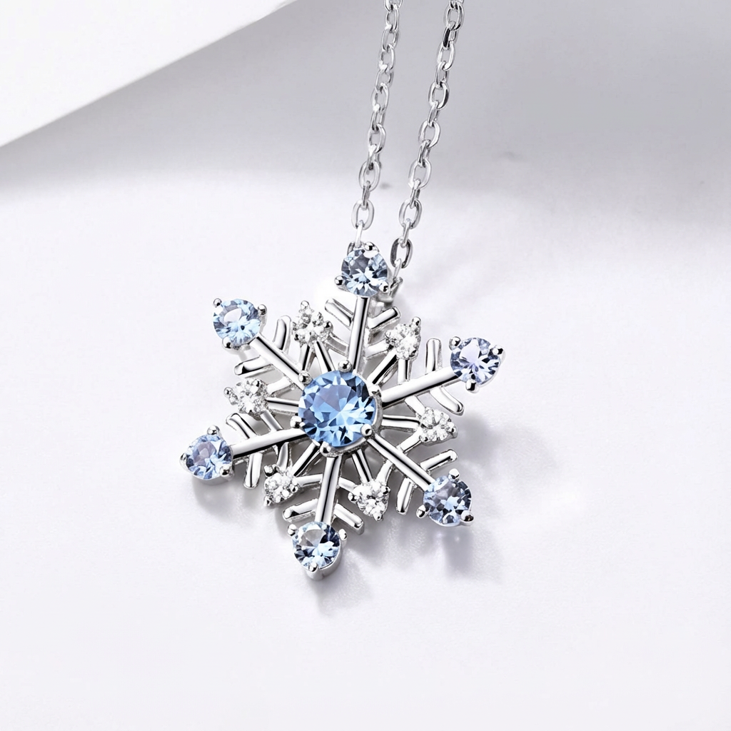 Collana Fiocco Di Neve