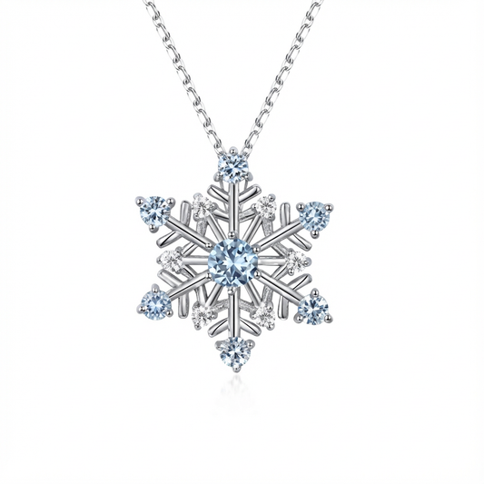 Collana Fiocco Di Neve