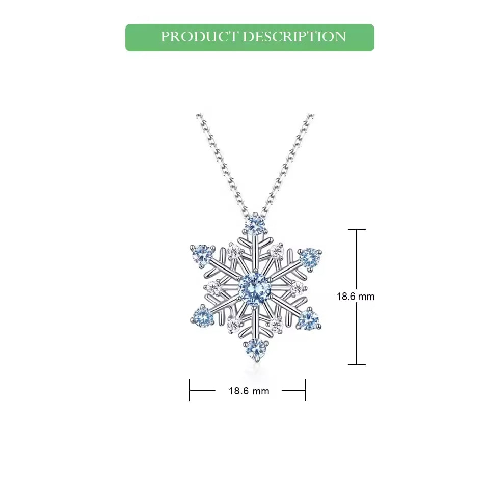 Collana Fiocco Di Neve