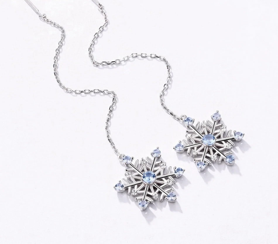 Orecchini Fiocco Di Neve