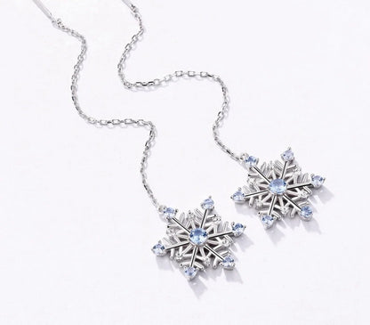 Orecchini Fiocco Di Neve