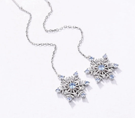 Orecchini Fiocco Di Neve